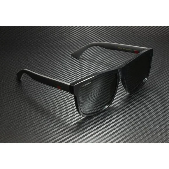 Mens Gucci Smoked Black Sunglasses